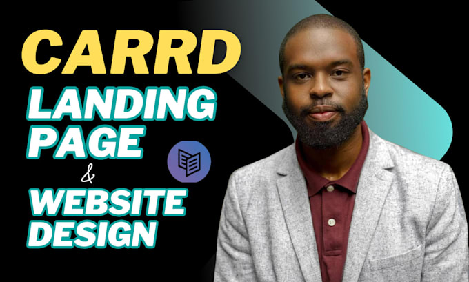 do responsive carrd website design, redesign carrd, carrd landing page, carrd co