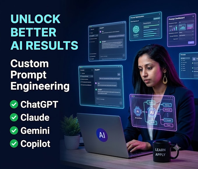 create advanced chatgpt prompts, ai workflows, and prompt engineering solutions