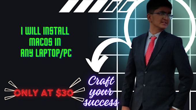 install macos in any laptop or PC