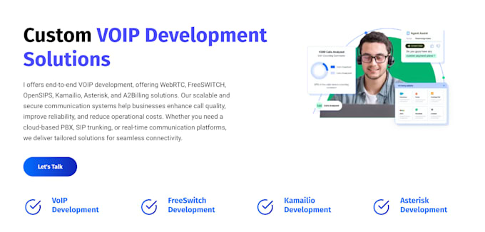 do voip server asterisk, freeswitch, kamailio or opensips customization