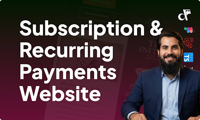 do website development with recurring payments