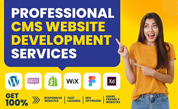 be cms developer for wordpress and shopify website development
