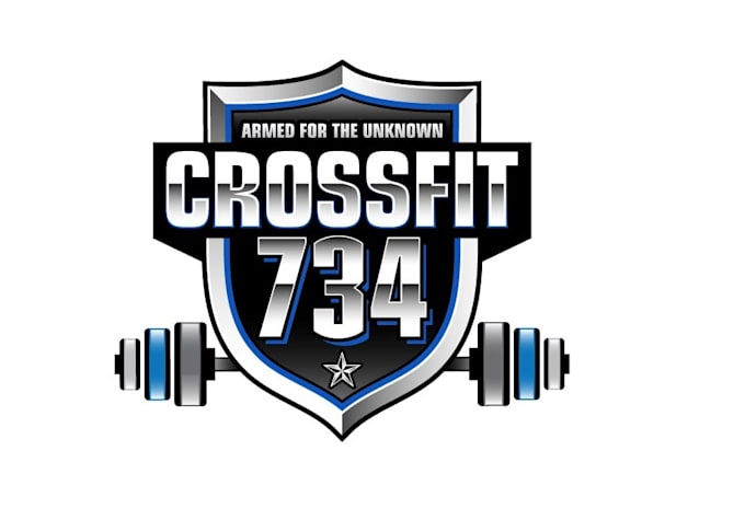 create creative and good looking crossfit logo  design