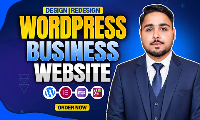 design or redesign wordpress business website in 24 hrs