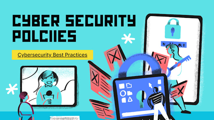 develop cybersecurity policies for pci, iso 27001 and soc 2