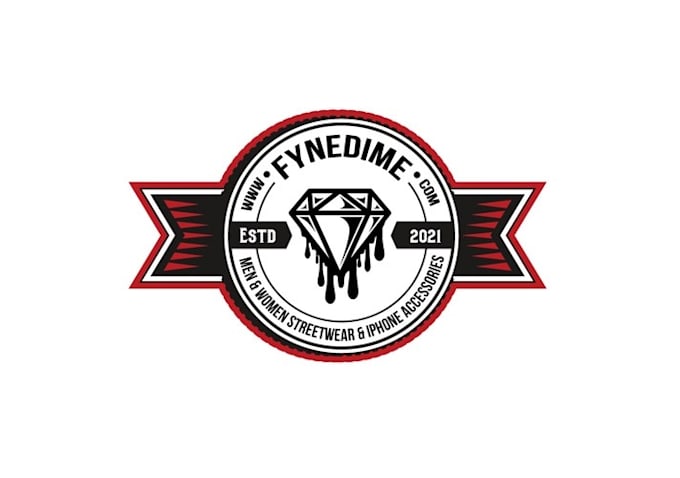 design monogram fynedime iphone accessories logo