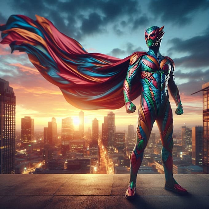 design you a character or superhero