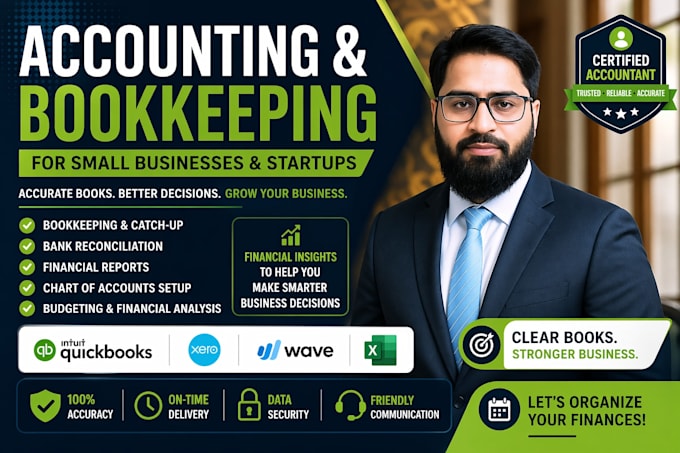 provide monthly bookkeeping using excel sap xero and quickbooks