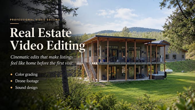 edit your real estate video
