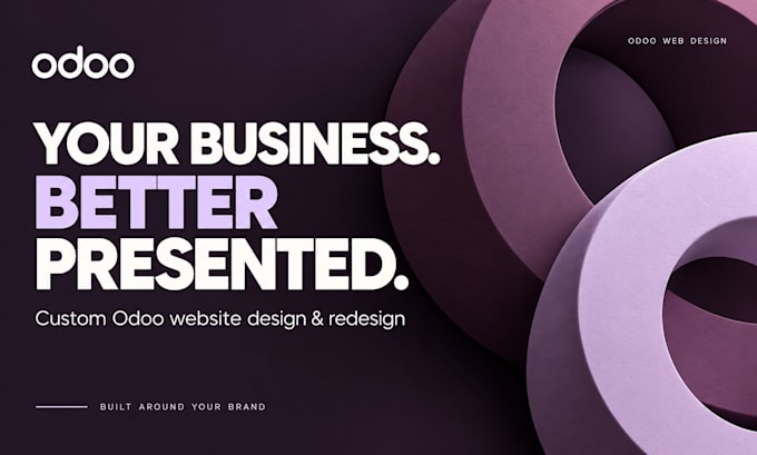 design or redesign a professional odoo website