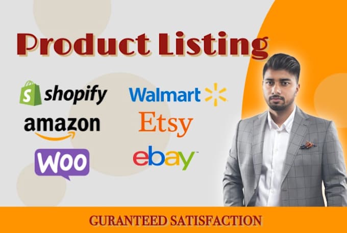create and upload shopify product listings amazon ebay walmart woocommerce