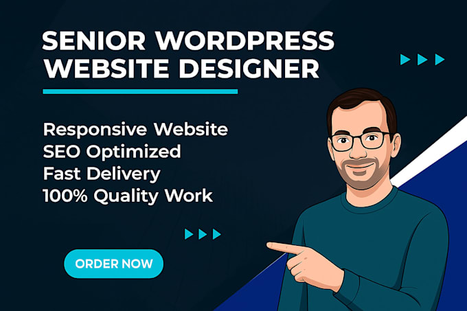 be your senior wordpress website designer, redo wordpress website
