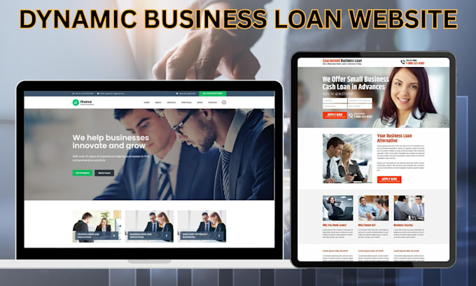 build dynamic business loan website business funding website using crocoblock