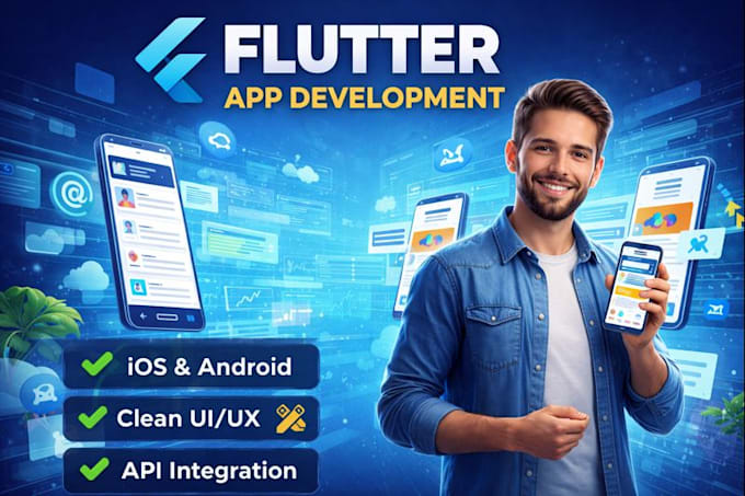 develop and fix your flutter apps, and optimize UI and UX