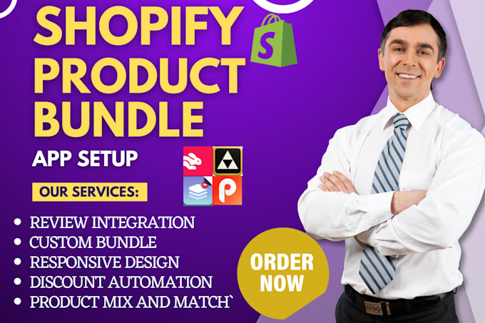 setup shopify product bundle fbp kaching pumper glo bogos rapi simple moon fly