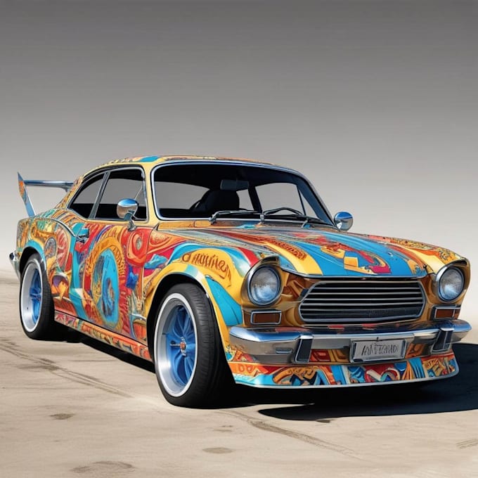 do professional commercial personal car wrap design, custom