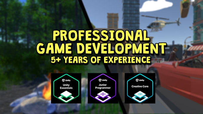 be your unity developer and build a custom 3d game or prototype