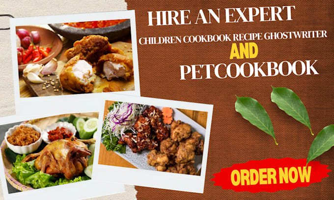be cookbook recipe writer book recipe creation pet cookbook kid book formatting
