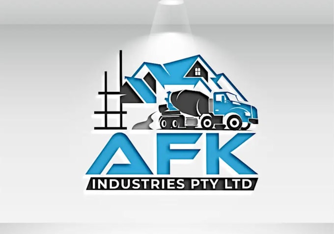 create graceful and fantastic industries logo design