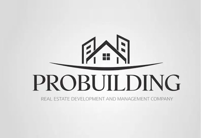 create creative and good looking building logo design
