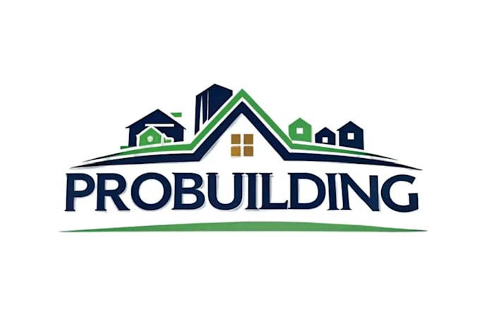 create creative and good looking building logo design