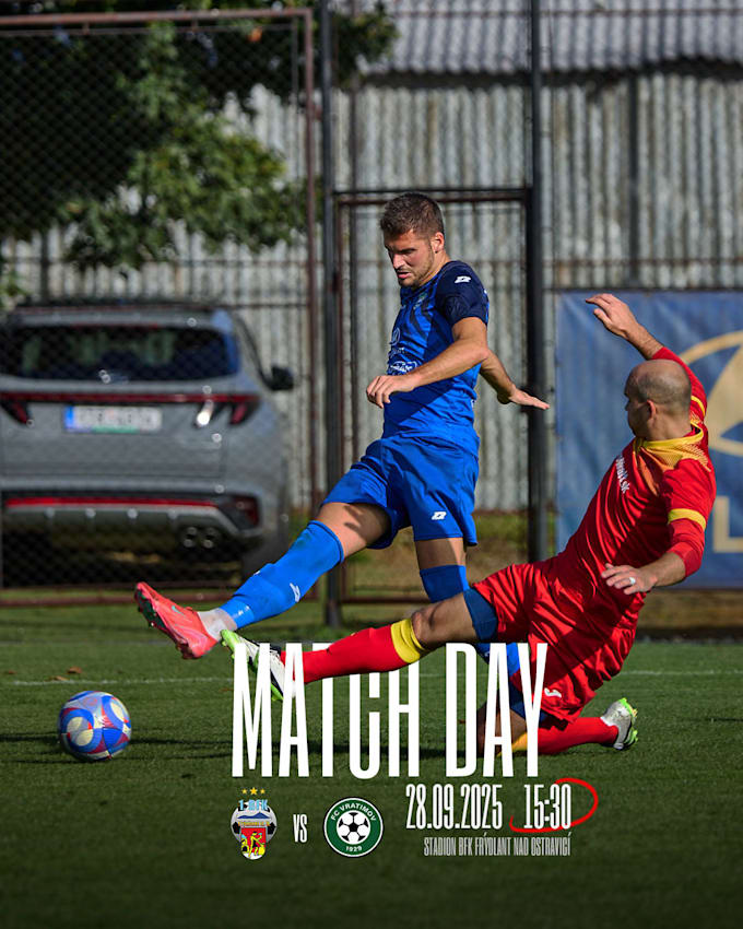 make a football matchday graphic