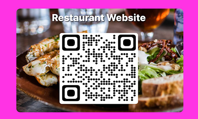 develop restaurant website with qr code menu ordering