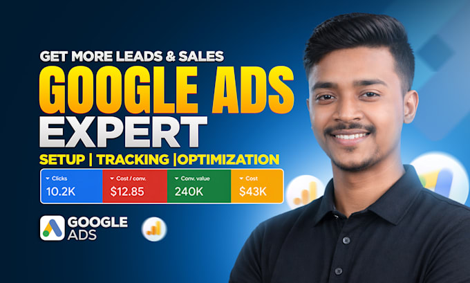 setup and manage google ads, adwords PPC campaigns for your business