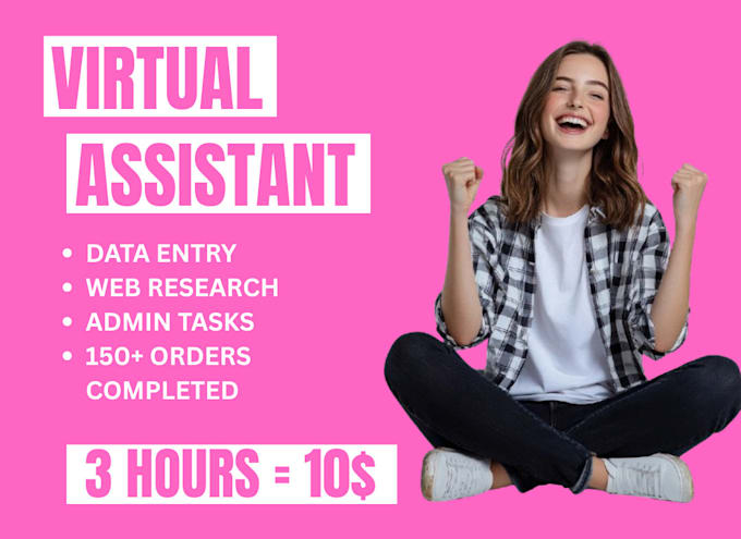 be your executive and personal virtual assistant for long term