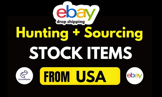 do professional ebay VA 2 step dropshipping, ebay listing, account manage