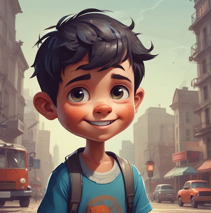 design original cartoon character