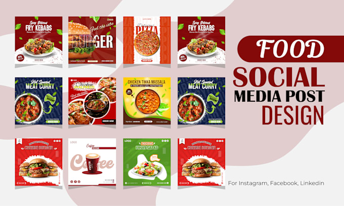 design food social media posts to boost engagement