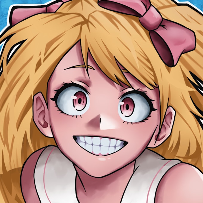 draw an icon of you or your oc in my hero academia style