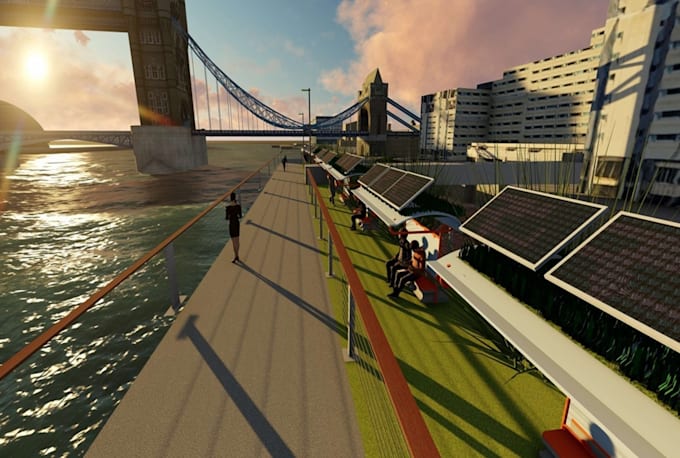 create professional 3d architectural renderings and visualizations