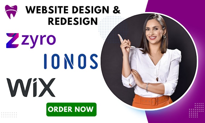 build and redesign zyro, ionos and wix seo optimization