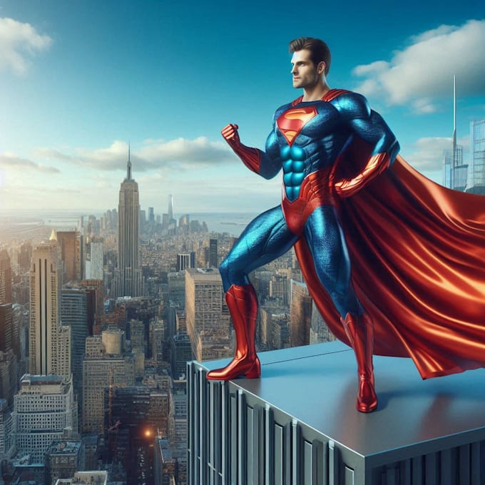 draw you a superhero character