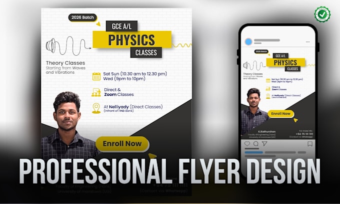 do creative business ,webinar or educational flyers