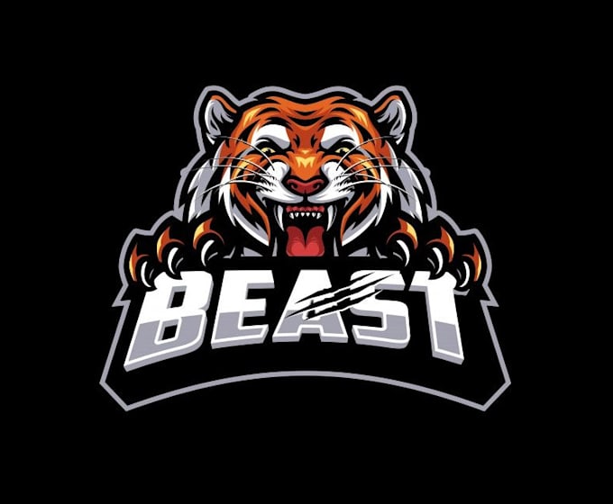 make tiger head logo design for your business