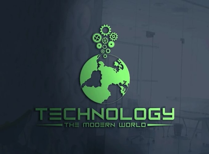make tech startup app crypto and technology logo