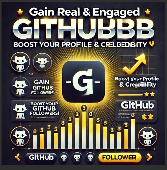 gain real and engaged github followers for your profile