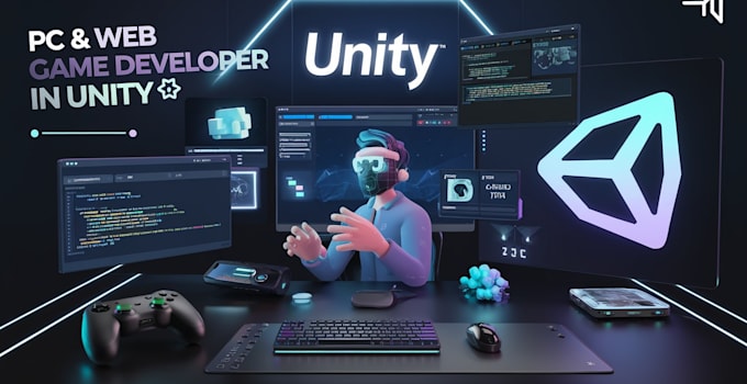 Develop a pc or webgl browser game in unity by Yasir_khan_619 | Fiverr