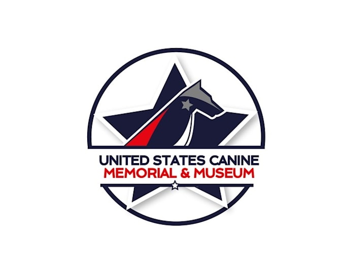 design world class canine memorial museum logo