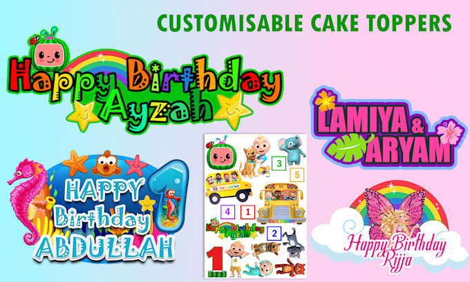do ultimate personalized cake decoration