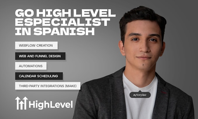 create your complete gohighlevel workflow in spanish
