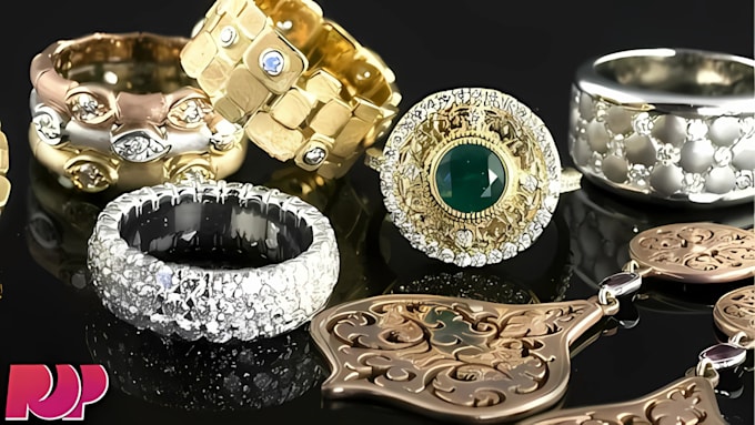 stunning jewelry promo video for website  marketing campaigns