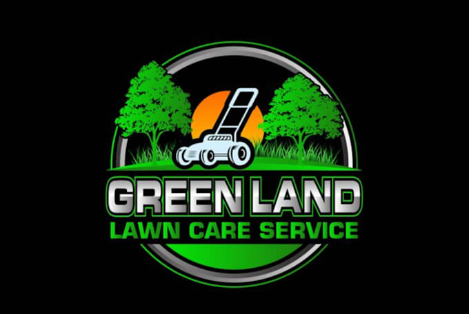 create landscape and lawn care logo