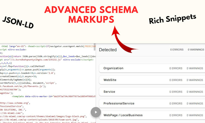 setup website schema markup, structured data and rich snippet