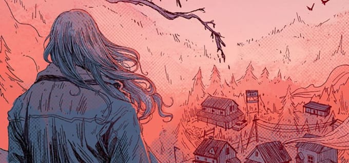 draw horror and fantasy scene concept art illustrations