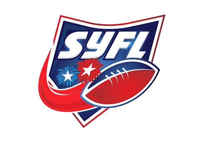 create eye catching dynamic youth sports program logo