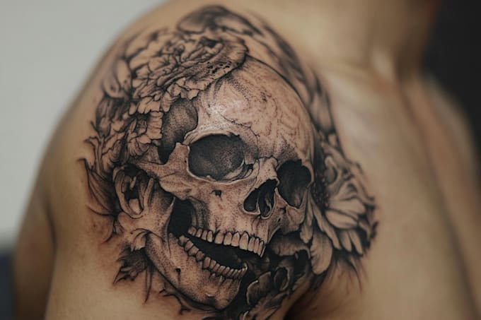 draw a realistic tattoo design for you